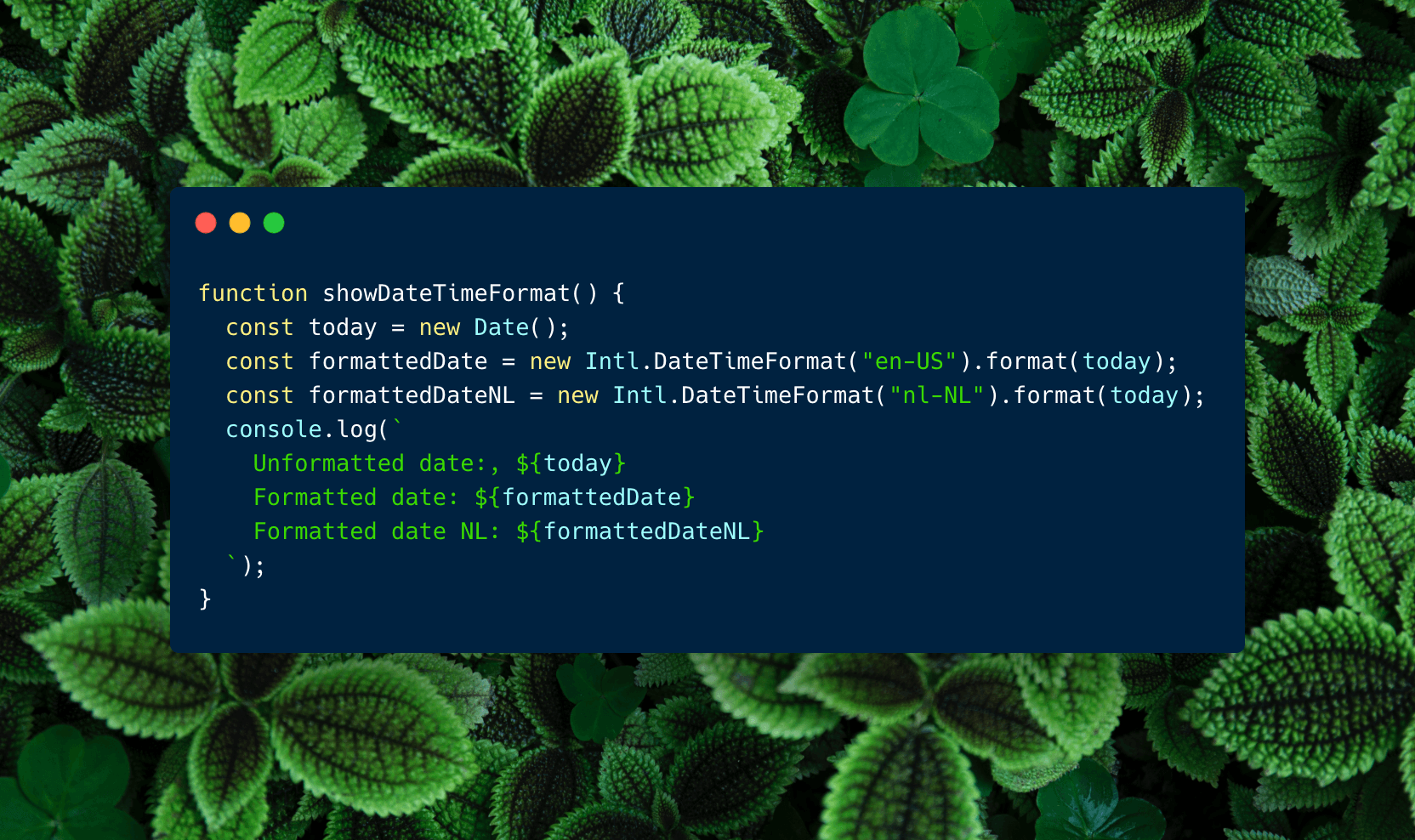 The Easiest Way To Format Dates In JavaScript