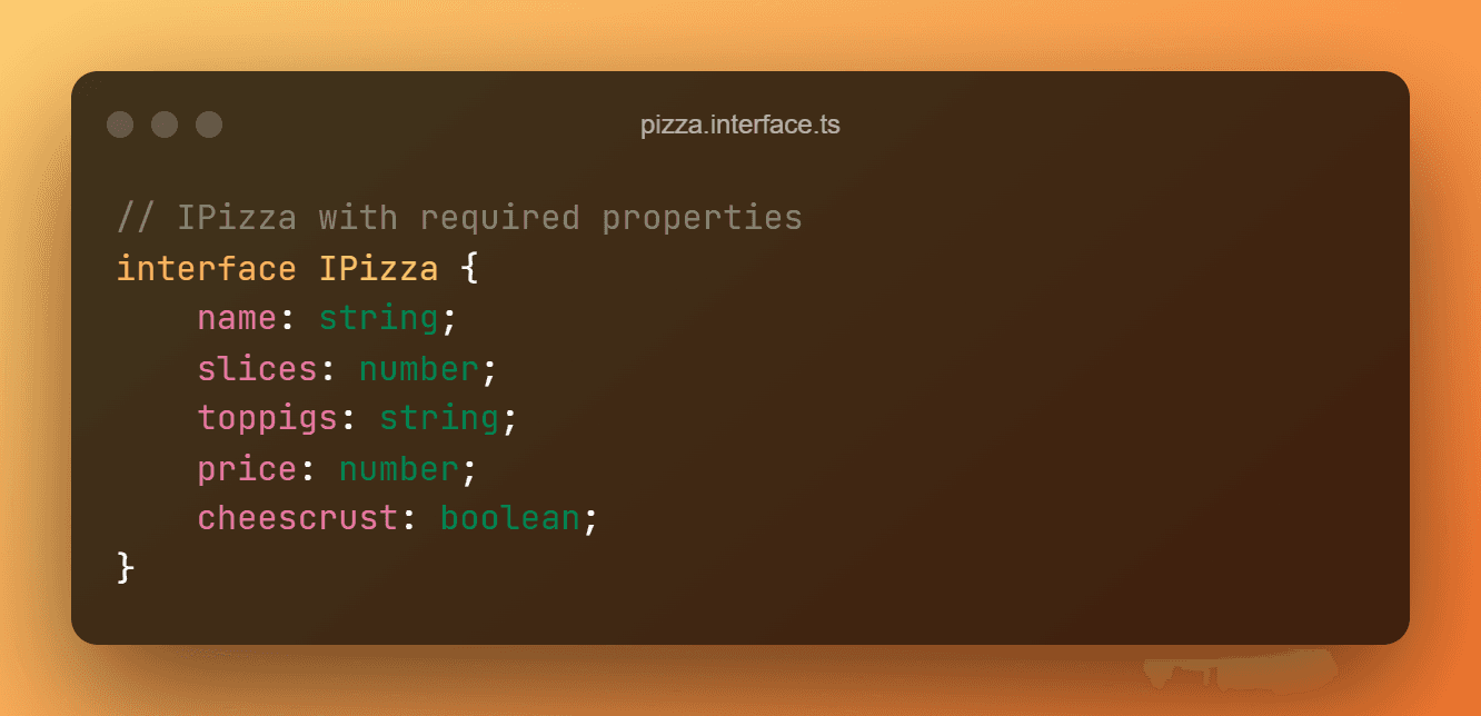 How To Use A TypeScript Interface?